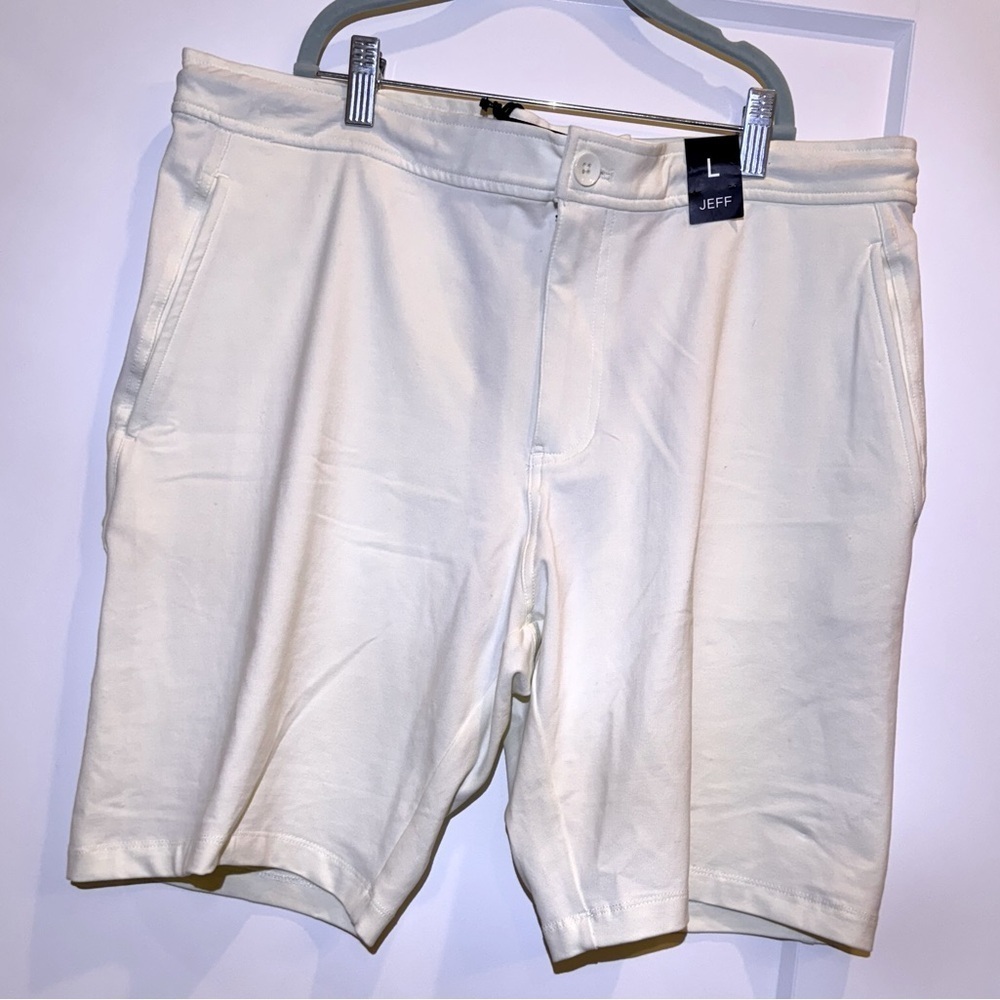 JEFF Riis cotton stretch shorts 9 inch inseam